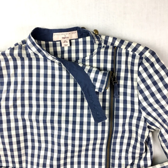 Stella McCartney Gap Kids XXL 14/16 Gingham jacket - Picture 5 of 8